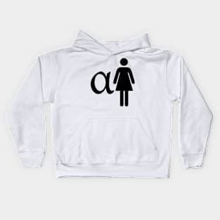 Alpha Female Kids Hoodie